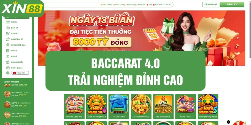 Đỉnh cao trải nghiệm công nghệ 4.0 tại XIN88 2025