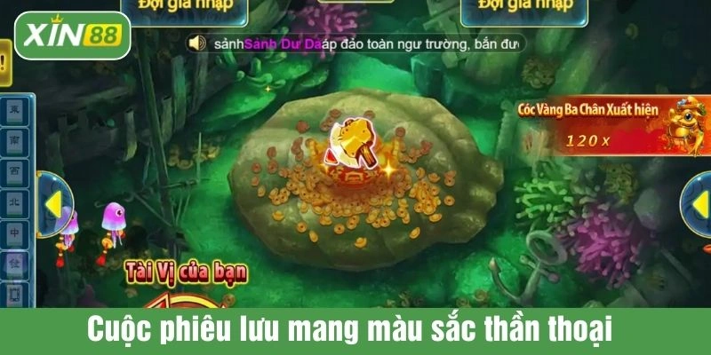 Cuộc phiêu lưu mang màu sắc thần thoại TP tam tiên bắn cá XIN88 