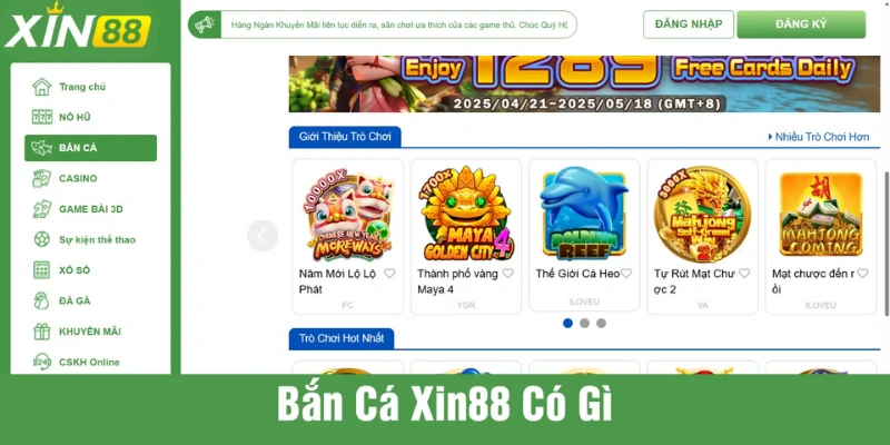 Game bắn cá XIN88 hot nhất hiện nay
