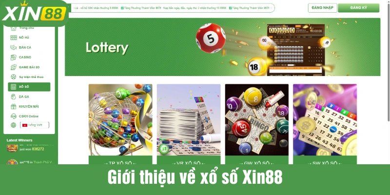 Xổ số Xin88 với những phần thưởng cực khủng cho người chơi