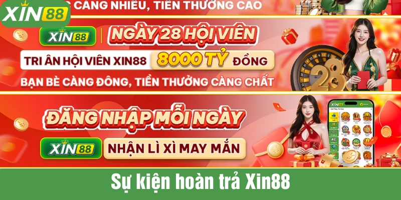 Sự kiện hoàn trả tự động mỗi ngày nhanh nhất