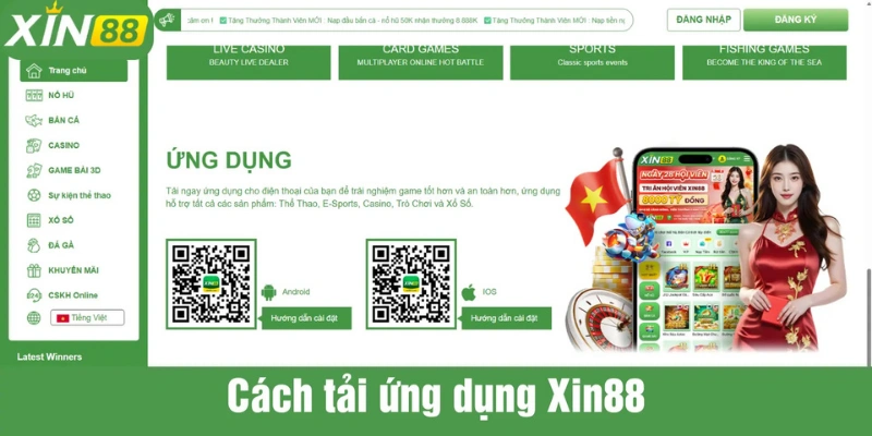 Cách tải XIN88 dễ dàng