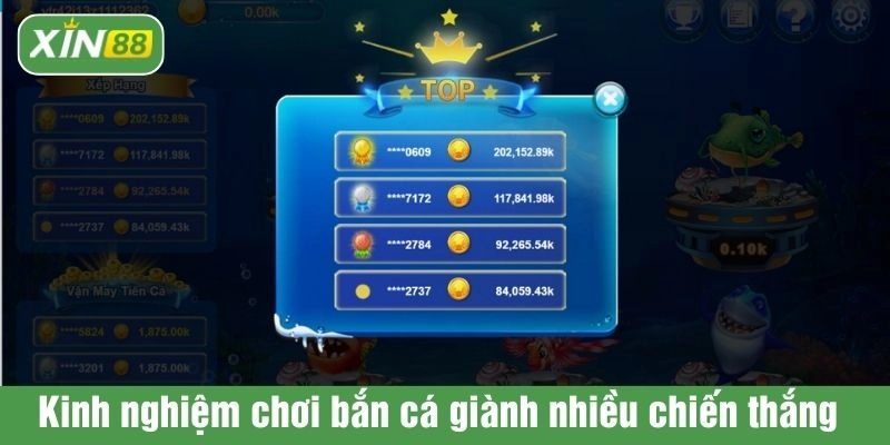 Kinh nghiệm chơi bắn cá giành nhiều chiến thắng