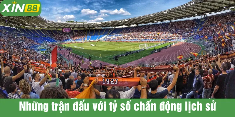 Có những trận cầu có tỷ số cách biệt đến mức khó tin
