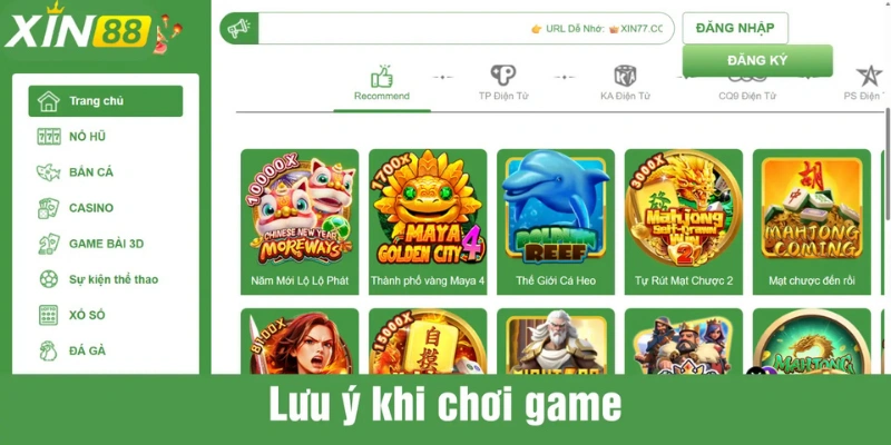 Những điều cần lưu ý khi bắn cá XIN88