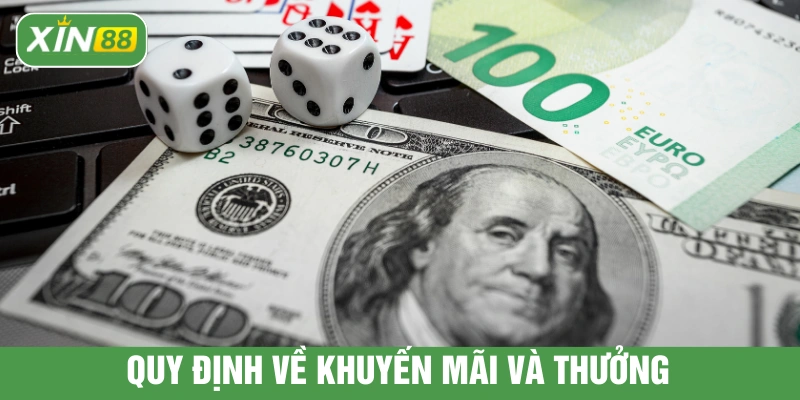 Quy định về khuyến mãi và thưởng