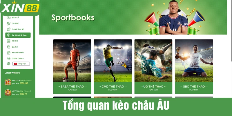 Kèo châu Âu đơn giản dễ chơi
