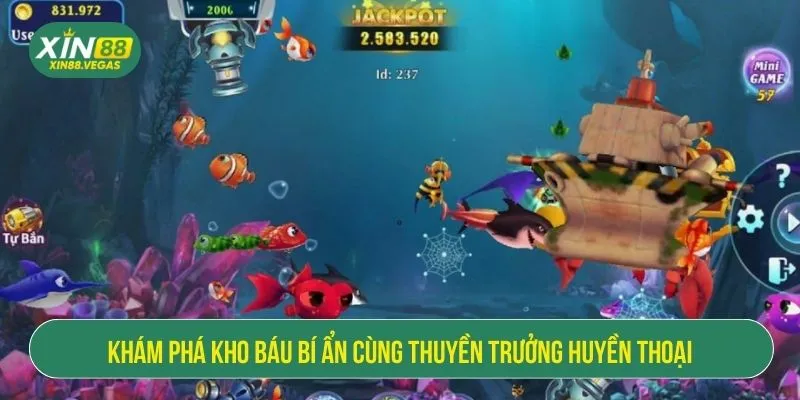 Khám phá kho báu bí ẩn cùng thuyền trưởng huyền thoại