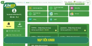 nạp tiền XIN88