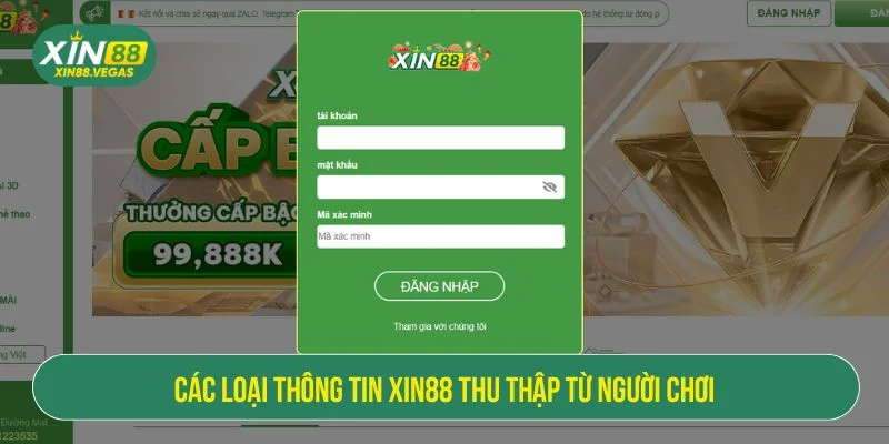 Nhà cái chỉ thu thập những thông tin đã được công khai theo quy định
