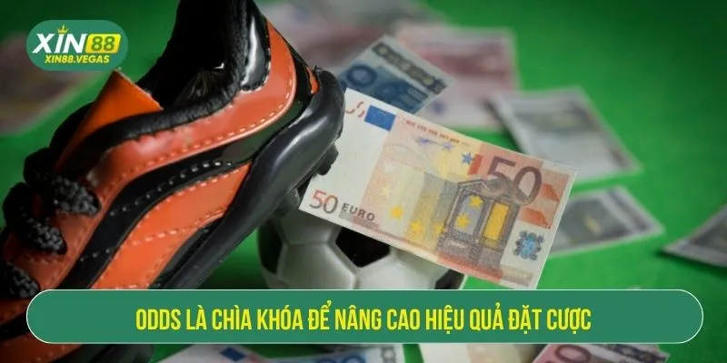 Odds là chìa khóa để nâng cao hiệu quả đặt cược
