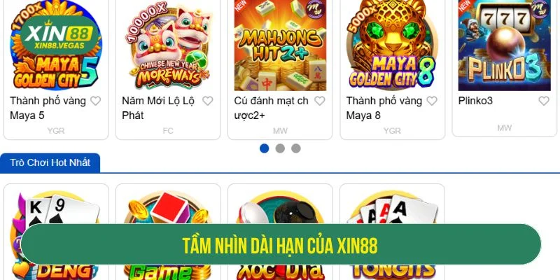 XIN88 mong muốn phát triển hệ thống cá cược toàn diện